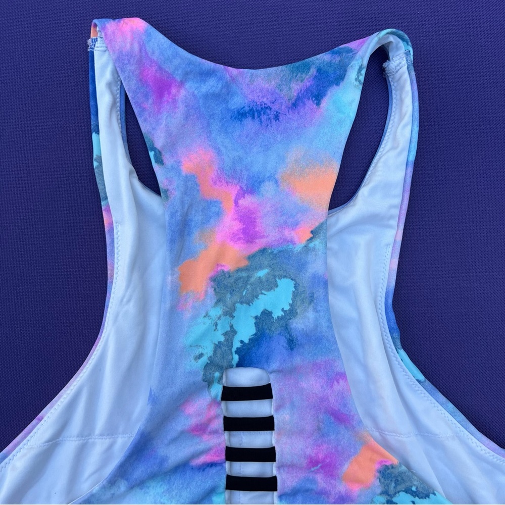 VS PINK Colorful Tie-Dye Sports Bra/Bralette - Picture 7 of 14